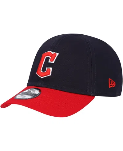 New Era Babies' Infant Boys And Girls  Navy Cleveland Guardians Team Color My First 9twenty Flex Hat