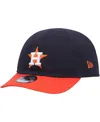 New Era Infant Boys And Girls  Navy Houston Astros Team Color My First 9twenty Flex Hat In Navy