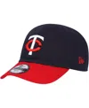 New Era Infant Boys And Girls  Navy Minnesota Twins Team Color My First 9twenty Flex Hat In Navy