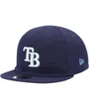 New Era Infant Boys And Girls  Navy Tampa Bay Rays My First 9fifty Adjustable Hat In Navy