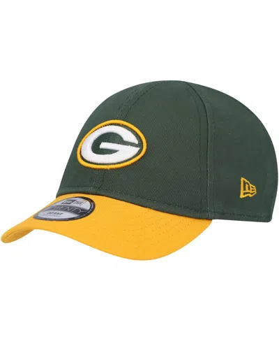 New Era Infantgreen/gold Green Bay Packers My 1st 9twenty Adjustable Hat