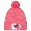 New Era Kansas City Chiefs  Chiefs Marl Pom Knit In Red