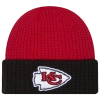 New Era Kansas City Chiefs  Chiefs Waffled Knit Hat In Red/black