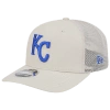 New Era Kansas City Royals  Royals Perf 970 Adjustable Cap In Khaki/white