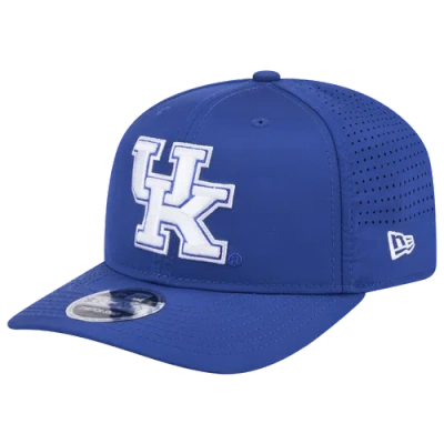 New Era Kentucky Otc 970 Perform Cap In Blue/white
