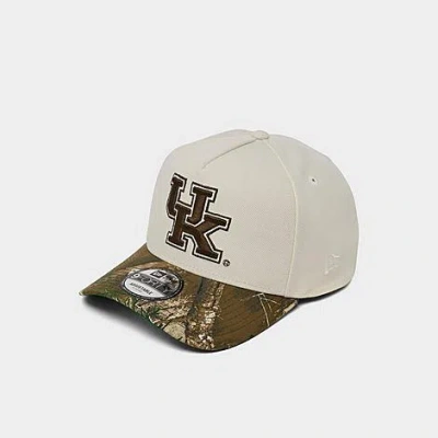New Era Kentucky Wildcats 9forty Snapback Hat In White