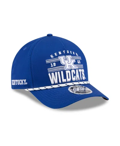New Era Kentucky Wildcats Historic March Madness 9forty Adjustable Baseball Cap In Blue