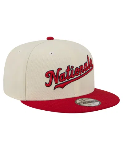 New Era Kids' Washington Nationals Two-tone 9fifty Snapback Baseball Cap In Gray