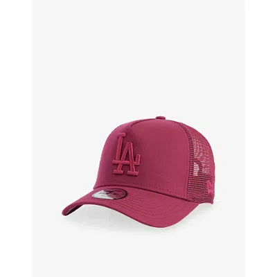 New Era Dark Red Kids' Youth La Dodgers Cotton Cap In Pink