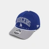 New Era La Dodgers Mlb 9forty Rope A-frame Snapback Hat In Blue