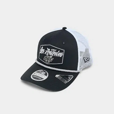 New Era La Kings Nhl 9seventy Stretch-snap Snapback Hat In Black