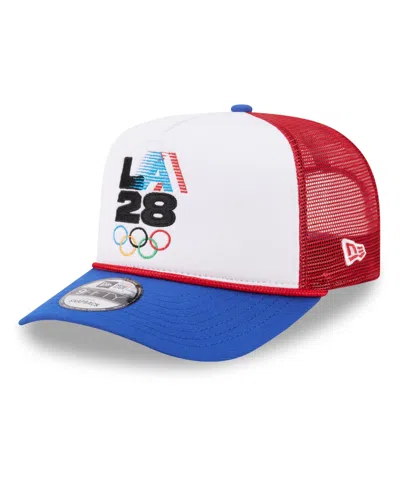 New Era La28 Summer Olympics Retro 9fifty Trucker Baseball Cap In Multi