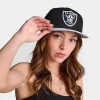 New Era Las Vegas Raiders Nfl 9fifty Snapback Hat In Black/grey