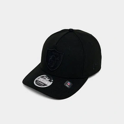 New Era Las Vegas Raiders Nfl 9forty M-crown A-frame Snapback Hat In Black