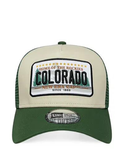New Era Licence Plate Trucker Cap In Multi