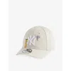 New Era Kids' Animal Icon New York Yankees 9forty Cotton Cap Light Beig In Neutral