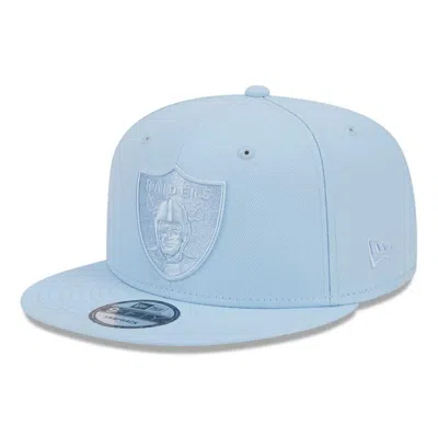 New Era Light Blue Las Vegas Raiders Color Pack 9fifty Snapback Hat