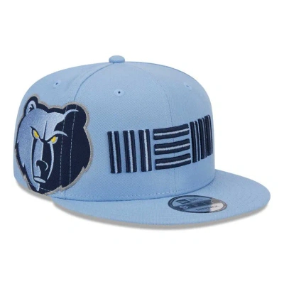 New Era Light Blue Memphis Grizzlies Side Logo 9fifty Snapback Hat