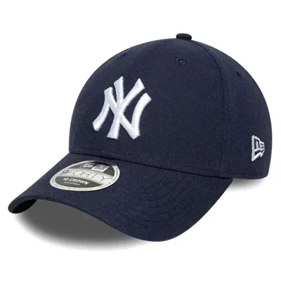 New Era Linen 9forty Hat - Classic Elegance In Navy