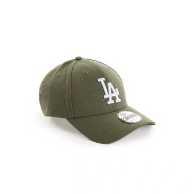 New Era Linen-blend Baseball Cap In Green