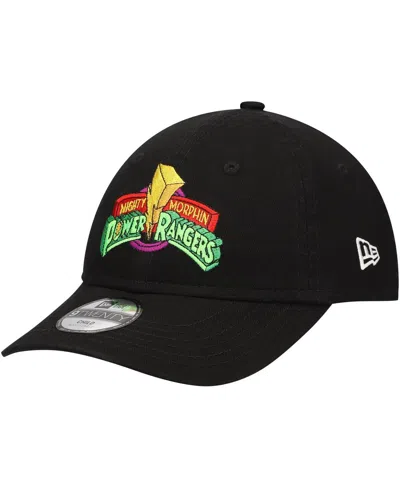 New Era Little Boys And Girls Black Power Rangers 9twenty Adjustable Hat