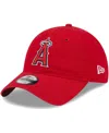 New Era Little Boys And Girls  Red Los Angeles Angels Team 9twenty Adjustable Hat In Red