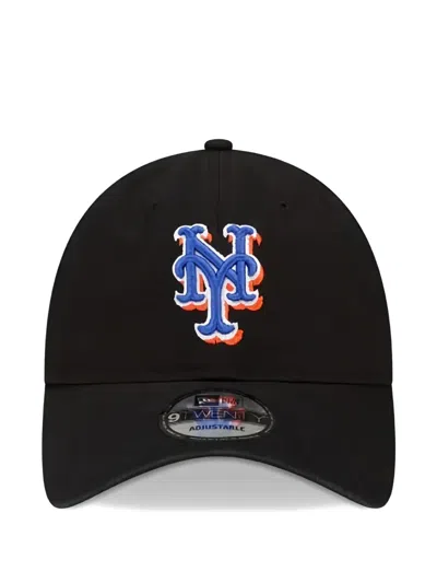 New Era Logo-embroidered Baseball Cap In Black