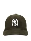 New Era Logo-embroidered Curved-visor Cap In Green