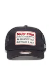 New Era Logo-patch Baseball Cap In Black