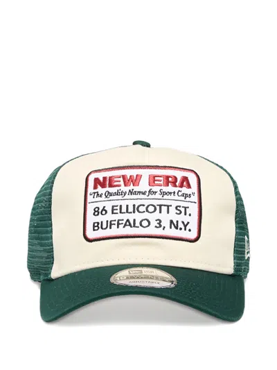 New Era Logo-patch Baseball Cap In Neutral