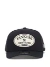 New Era Logo-patch Cap In Blue