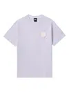 New Era Logo-patch Cotton T-shirt In Purple
