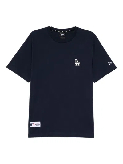 New Era Logo-patched T-shirt In Blue