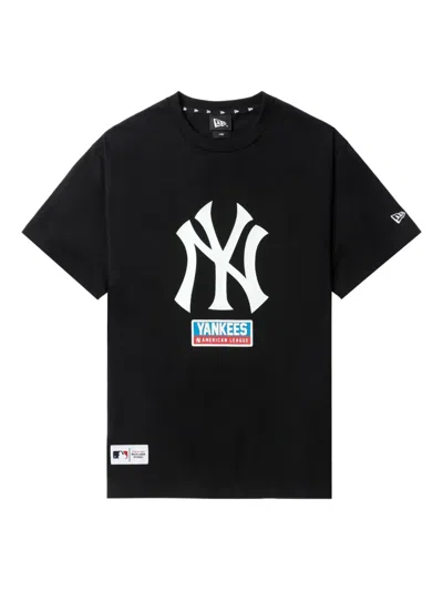 New Era Logo-print T-shirt In Black