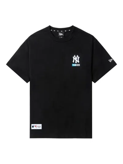 New Era Logo-print T-shirt In Black