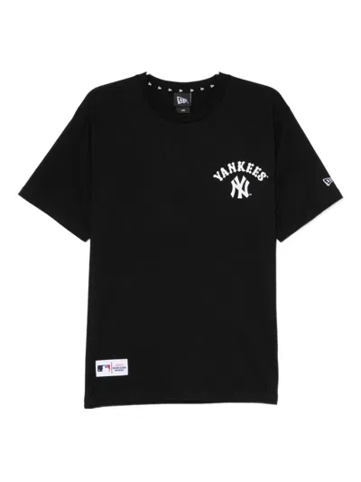 New Era Logo-printed T-shirt In Black