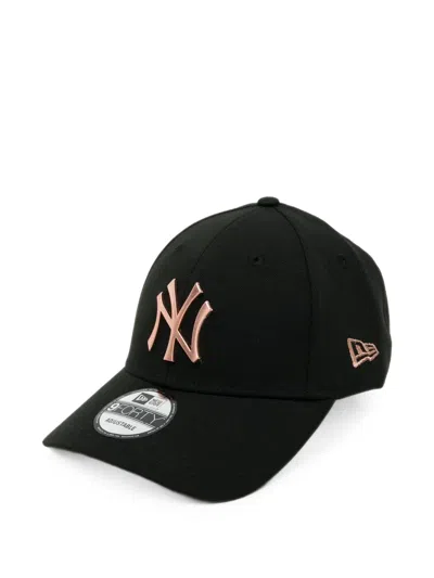 New Era Logo-embroidered Baseball Cap In Black