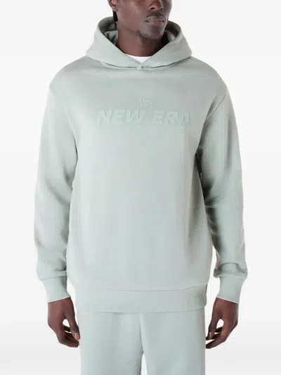 New Era Logo-print Hoodie In Green