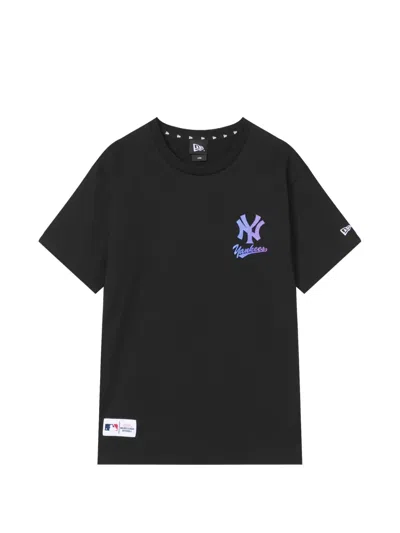 New Era Logo-print T-shirt In Black