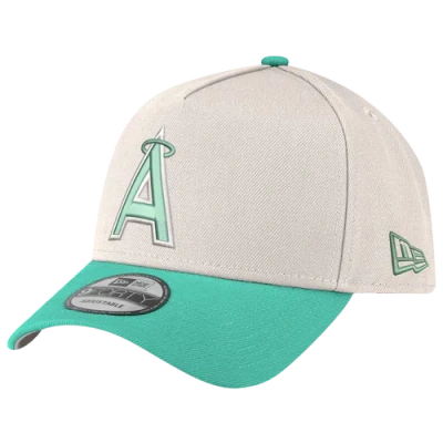 New Era Los Angeles Angels Angels 940af Cap In Gray