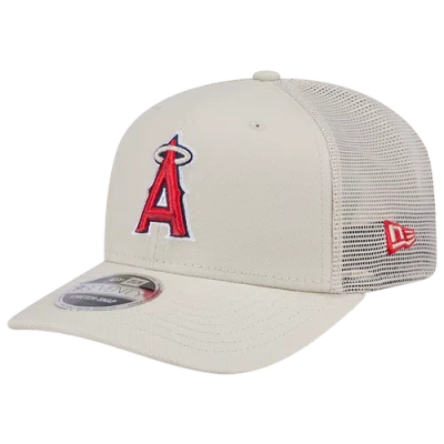 New Era Los Angeles Angels  Angels Perf 970 Adjustable Cap In Gray