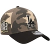 NEW ERA NEW ERA LOS ANGELES DODGERS CAMO CROWN A-FRAME 9FORTY ADJUSTABLE HAT