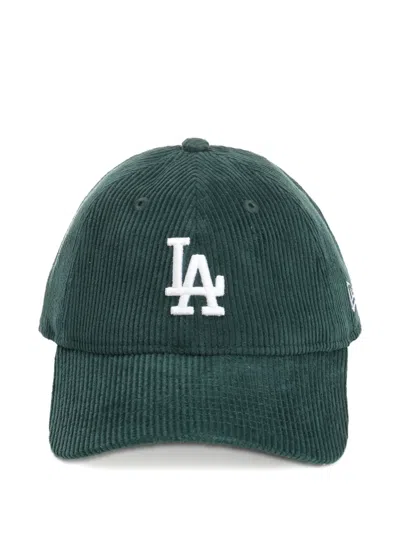 New Era Los Angeles Dodgers Corduroy Cap In Green