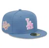 NEW ERA NEW ERA LOS ANGELES DODGERS FADED BLUE COLOR PACK 59FIFTY FITTED HAT