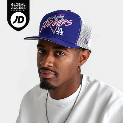 New Era Los Angeles Dodgers Mlb 9fifty A-frame Trucker Hat