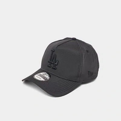 New Era Los Angeles Dodgers Mlb 9forty A-frame Nylon Snapback Hat In Black