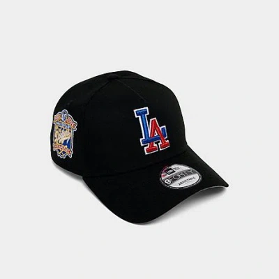 New Era Los Angeles Dodgers Mlb 9forty A-frame Snapback Hat In Black