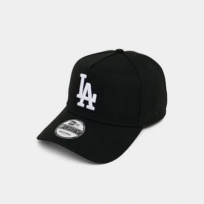 New Era Los Angeles Dodgers Mlb 9forty A-frame Monochrome Snapback Hat In Orange
