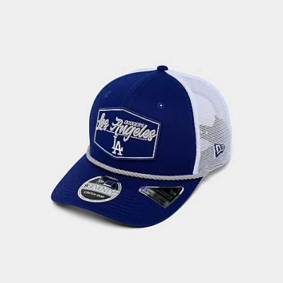New Era Los Angeles Dodgers Mlb 9seventy Rope Stretch-snap Snapback Hat In Blue