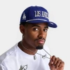 New Era Los Angeles Dodgers Mlb 9seventy Stretch-snap Hat In Blue